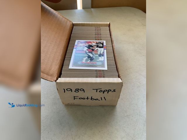 Lot 49-3609224 - Other 1989 TOPPS FOOTBALL COMPLETE 396 CARD SET INCLUDING BO JACKSON AND MORE
