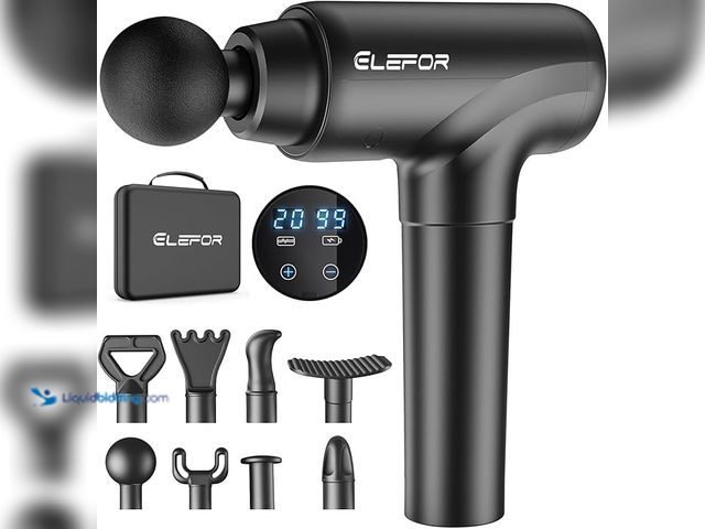 Lot 49-3466103 - Massage Gun Deep Tissue, Percussion Back Massager Gun for Athletes Muscle Massage Gun for Pain Relie...