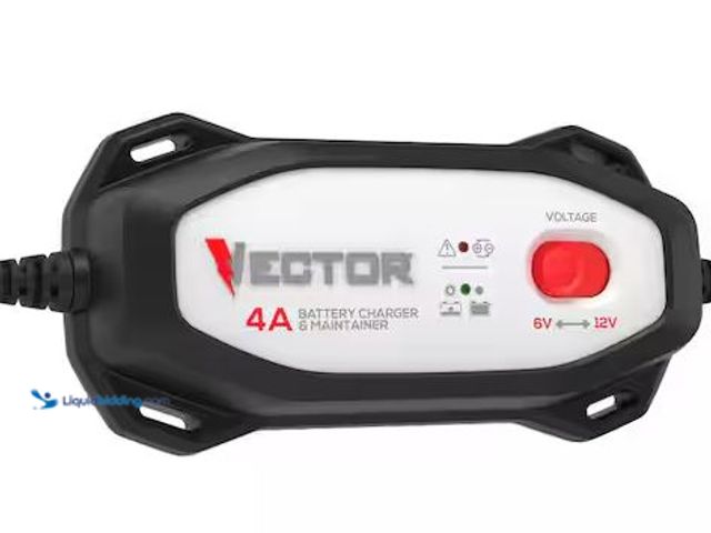 Lot 49-3472077 - VECTOR 4 Amp Battery Charger/Maintainer Model # VECBC4, Unused  Ref#SB1029