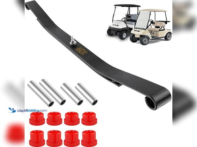 Lot 49-5416319 - Heavy Duty Front 2-Leaf Springs Kit for Club Car DS 1981-up/Club Car Precedent 2004-Up, Tempo & Onwa...