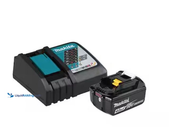 Lot 49-2005803 - Makita 18V LXT Lithium-Ion High Capacity Battery Pack 4.0Ah with Fuel Gauge and Charger Starter Kit,...