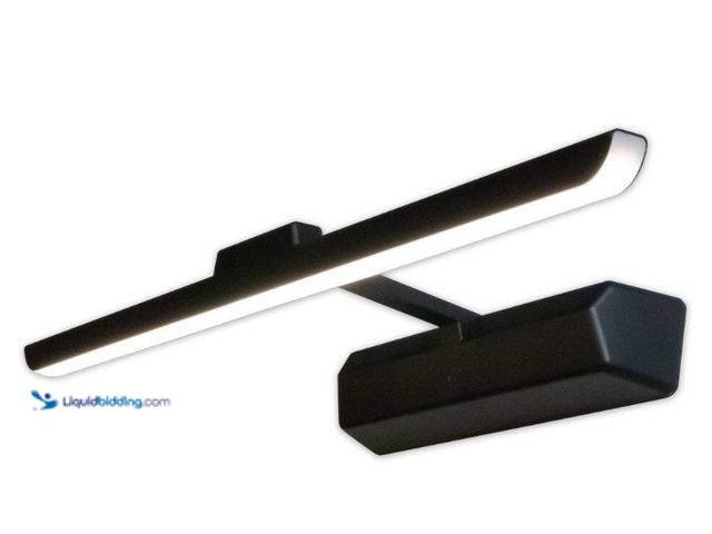 Lot 49-5547886 - QTY 2 - Westek
Matte Black 13 in. LED Adjustable White Picture Light. Model # BL-PL13CT-BKT. Unused