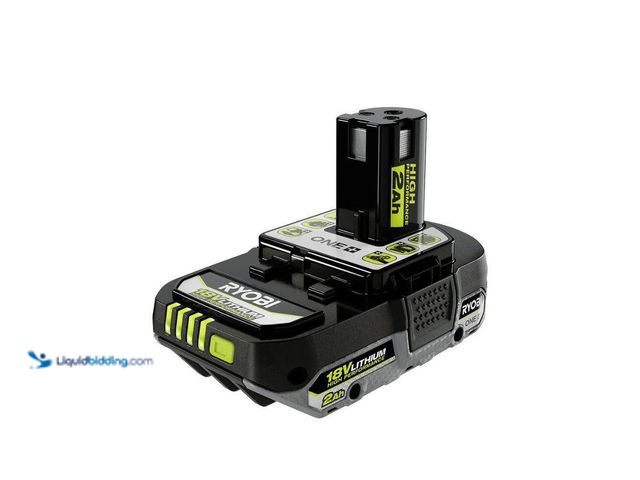 Lot 49-3540147 - RYOBI ONE+ 18V 2.0 Ah Lithium-Ion HIGH PERFORMANCE Battery Unused