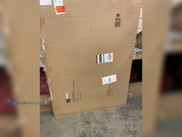 Lot 49-5485474 - Hampton Bay Avondale/Leyton 48 in. W x 34.5 in. H Kitchen Island Flush End Panel in Fern Green. Mode...