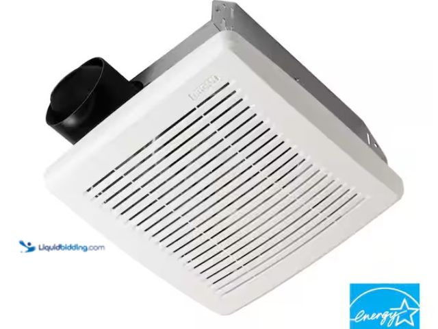 Lot 49-1554393 - Broan-NuTone Economy 50 CFM, Wall or Ceiling, No Cut, Roomside Installation, Bathroom Exhaust Fan, E...