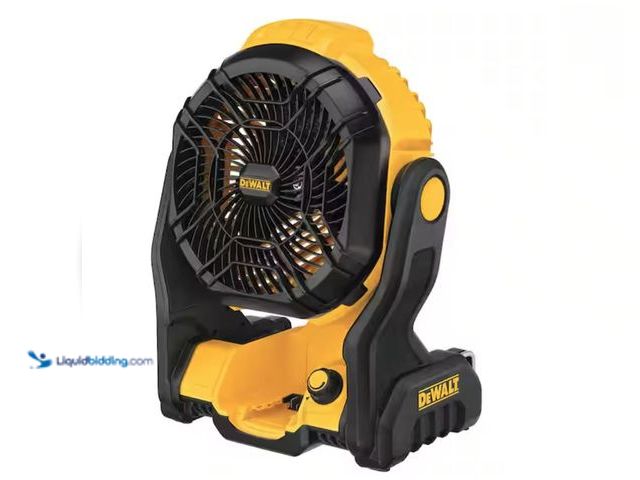 Lot 49-2000909 - DEWALT 20V MAX Jobsite Fan (Tool Only), Model # DCE512B, Unused, No battery, No charger, Tool only. ...