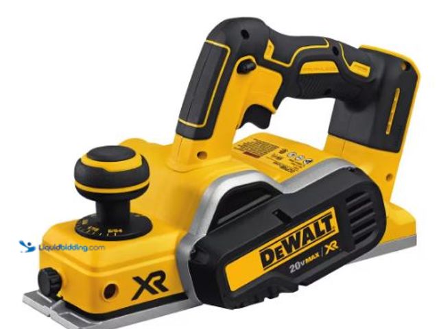 Lot 49-1517484 - DEWALT 20V MAX XR Cordless Brushless 3-1/4 in. Planer (Tool Only), Model # DCP580B, New  Ref#HDPA071...