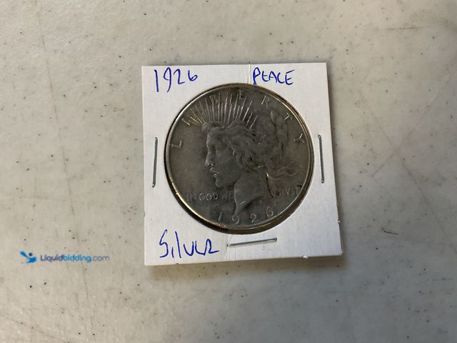 Lot 49-1811314 - 1926 PEACE SILVER DOLLAR COIN 90% SILVER