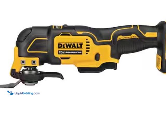 Lot 49-1569742 - DEWALT ATOMIC 20V MAX Cordless Brushless Oscillating Multi Tool (Tool Only), 
Model # DCS354B, Unus...