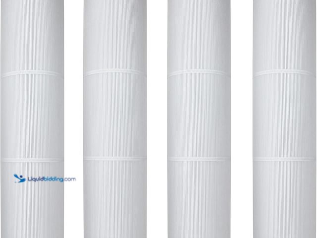Lot 49-5545015 - Guardian Filtration Products Pool Filter Cartridge 732-166-04 Four-Pack Replacement for UNICEL C-749...