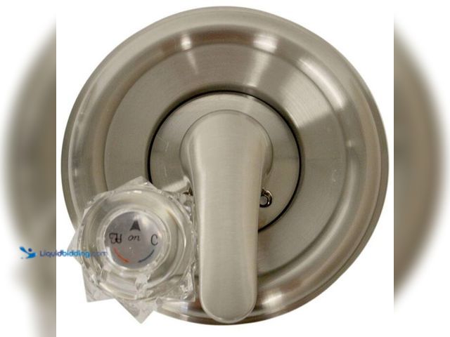Lot 49-2024383 - DANCO 1-Handle Valve Trim Kit in Brushed Nickel for Delta Tub/Shower Faucets (Valve Not Included). M...