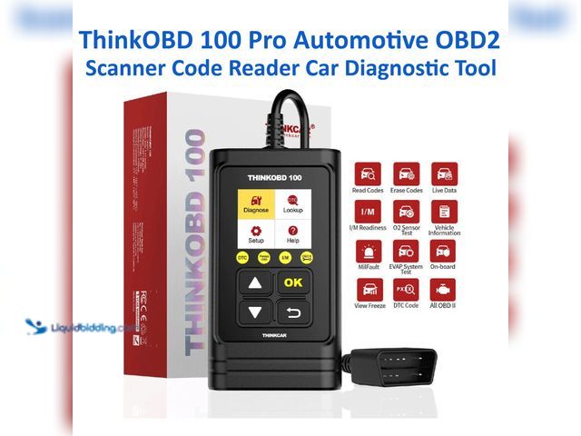 Lot 49-3435007 - ThinkOBD1000 Pro Automotive OBD2 Scanner Code Reader Car Diagnostic Tool - NEW - Featuring all modes...