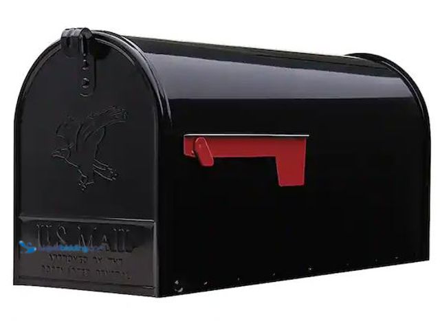Lot 49-5486394 - Architectural Mailboxes
Elite Black, Large, Steel, Post Mount Mailbox Internet # 322384204
Model #...