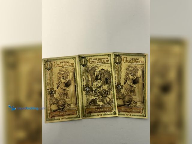 LiquidBidding - Lot 49-900210 - LOT of (3) Goldbacks – 1 New Hampshire ...