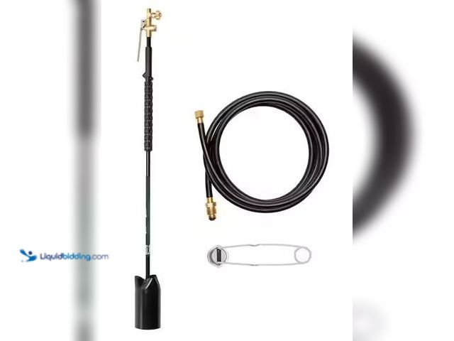 Lot 49-5478396 - Bernzomatic
Firestarter Blaze Torch Compatible with 20 lb. Propane Tank with Adjustable Wide Brush ...