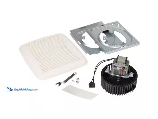 Lot 49-1576468 - Broan-NuTone QuicKit 60 CFM 3.0 Sones Bathroom Replacement Motor and Grille/Cover Model # BKR60, Sli...