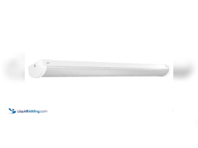Lot 49-5407127 - Feit Electric 4 ft. 64- Watt Equivalent Integrated LED White Motion Utility Shop Light NO Remote. Mo...