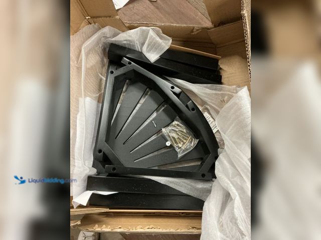 Lot 49-3528537 - Corner Shower Foot Rest (black) Unused item# HX-81182 (hardware included) Unused