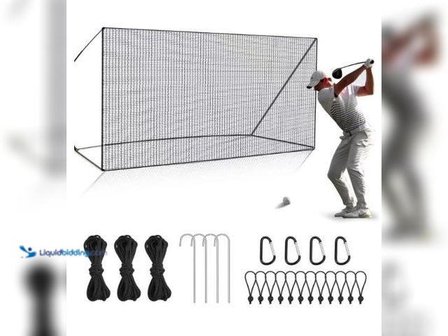 Lot 49-5436583 - Golf Net for Backyard Driving Outdoor Indoor Sports Netting 10 x 10 Ft/15Ft/20 Ft/25 Ft/ 15 x 15 Ft/...