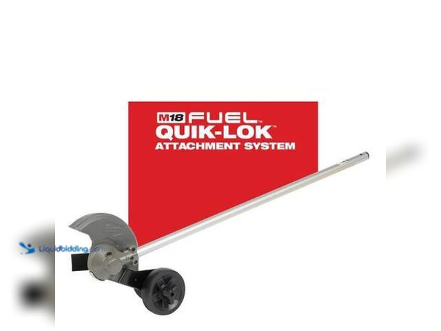 Lot 49-5554127 - Milwaukee M18 FUEL 8 in. Edger Attachment for Milwaukee QUIK-LOK Attachment System Model # 49-16-271...