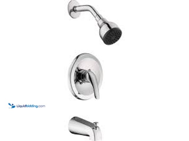 Lot 49-5488106 - Glacier Bay Aragon Single-Handle 1-Spray Tub and Shower Faucet in Chrome (Valve Included). Model # H...