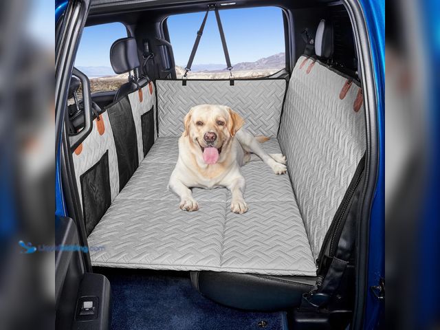 Lot 49-5463266 - Dog Back Seat Extender for Truck,Dog Seat Cover Back Seat,Dogs Hammock,Hard Bottom Backseat Extender...