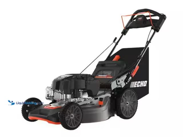 Lot 49-1570365 - ECHO 21 in. 190 cc Briggs and Stratton Gas 3-in-1 Dual Blade RWD Self-Propelled Lawn Mower with Sing...