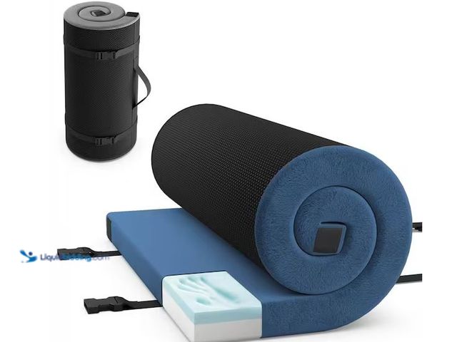 Lot 49-5486585 - Costway
Single Blue Memory Foam camping Cot/Pad with Anti-slip Bottom Travel Bag for Outdoor Sleepi...