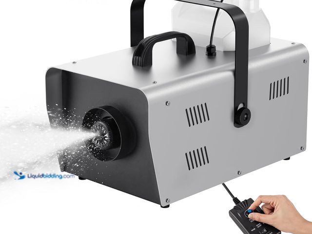 Lot 49-5488144 - IMONE 1500W High Output Snow Machine with Wired Remote Control, Adjustable Snow Volume Snowflake Mak...