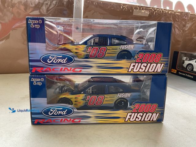 Lot 49-3503787 - Other LOT OF 2 FORD RACING 2008 FUSION 1/24 SCALE DIECAST CARS IN ORIGINAL BOXES