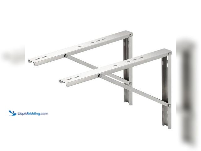Lot 49-5573618 - TURBRO
Wall Mount Stand AC Brackets for Mini Split Ductless AC Heat Pump System, Aluminum Alloy Bra...