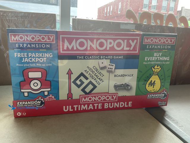 Lot 49-2009018 - Other FACTORY SEALED NEW MONOPOLY BOARD GAME WITH 2 EXPANSION PACKS BY HASBRO GAMES