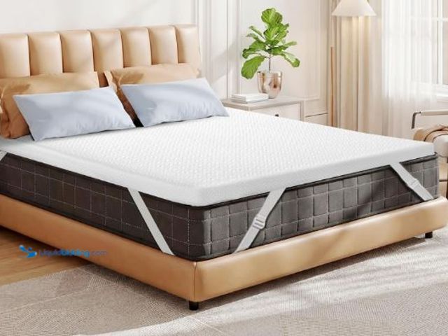 Lot 49-3432672 - 3 Inch Gel Memory Foam Mattress Topper Full, Cooling Mattress Topper with Removable & Washable Cover...