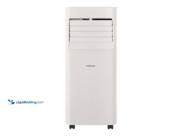 Lot 49-2004238 - Vissani 5,000 BTU 115-Volt 3-in-1 Portable Air Conditioner Unit Cools 150 sq. ft. with Dehumidifier ...