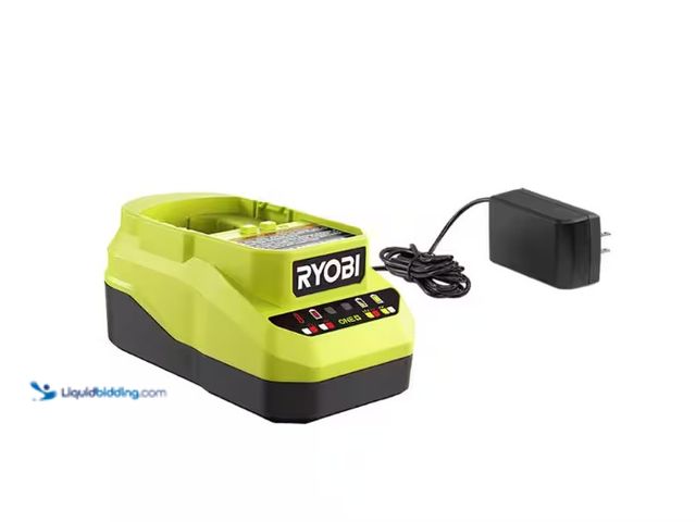 Lot 49-5552209 - RYOBI
ONE+ 18V Lithium-Ion Charger. Model # PCG002. Unused