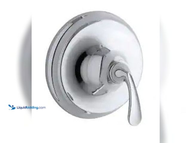 Lot 49-5486328 - KOHLER
Forte Rite-Temp 1-Handle Wall-Mount Tub and Shower Faucet Trim Kit in Polished Chrome (Valve...