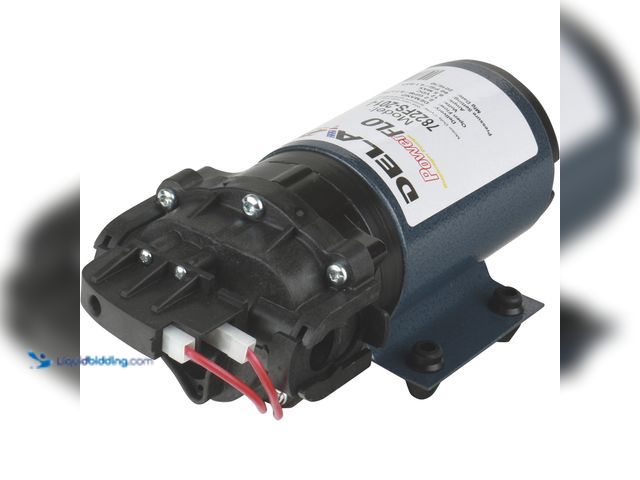 Lot 49-3540225 - Delavan Pumps Demand Style Diaphragm Sprayer Pump, 2.2 GPM, 12 Volts, Model# 7822FS-201-SB Unused