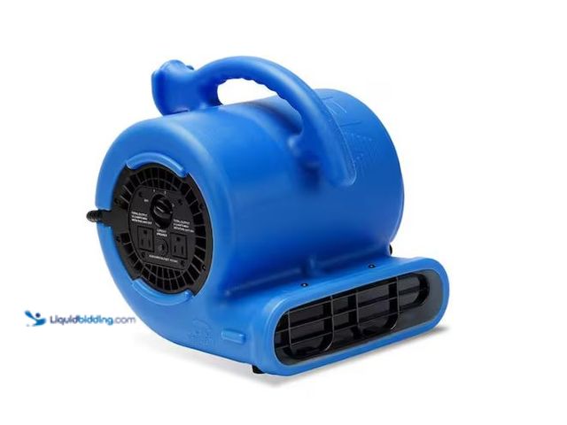 Lot 49-1624526 - B-Air 1/4 HP Air Mover Blower Fan for Water Damage Restoration Carpet Dryer Floor Home and Plumbing ...