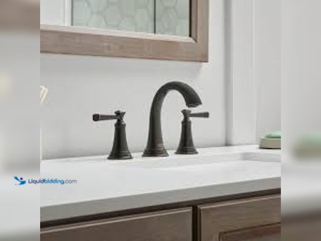 Lot 49-5448355 - American Standard Rumson 8 in. Widespread 2-Handle Bathroom Faucet in Legacy Bronze. Model # 7417801...