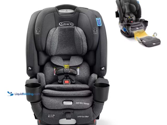 Lot 49-5538807 - Graco 4Ever DLX 4-in-1 Baby Car Seat, Infant to Toddler Car Seat, 10 Years of Use, Rear-Facing, Forw...