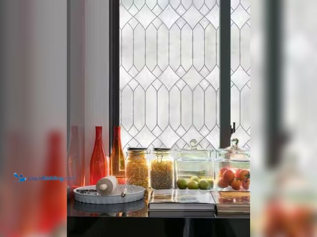 Lot 49-1570002 - Lot of (2) Artscape Regent 24 in. x 36 in. Window Film, Easy installation, no glues or adhesives, Mo...