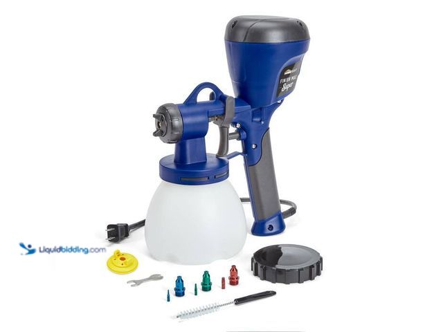 Lot 49-2000804 - HomeRight Super Finish Max Fine Finish Handheld HVLP Paint Sprayer, Model # C800971.M, unused, has a...