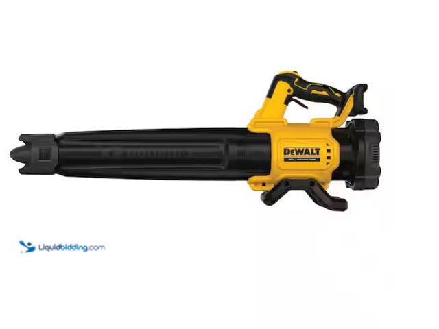 Lot 49-3431822 - DEWALT 20V MAX 125 MPH 450 CFM Brushless Cordless Handheld Leaf Blower with Concentrator Nozzle (Too...