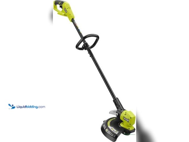 Lot 49-5461216 - ONE+ 18V 13 in. Cordless Battery String Trimmer/Edger, tool only. Model: P20180. Used