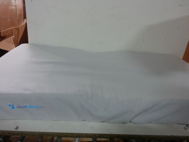 Lot 49-3482671 - 52in x 28in Light Grey Memory Foam Crib Mattress, Unused  Ref#CRS0114