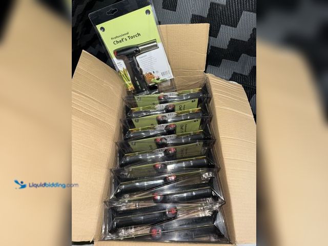 Lot 49-1811886 - Lot of 4 professional butane torches. New in box, unused. MSRP-$23 each.