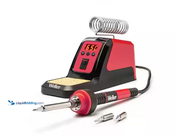 Lot 49-1568469 - Weller 70-Watt, 120-Volt Digital Corded Soldering Station with Precision Iron Model # WLSKD7012A, Sl...