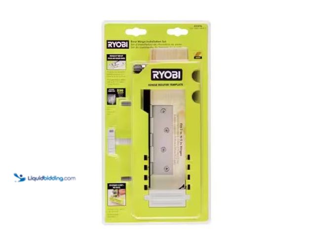 Lot 49-2025530 - Lot of (2) RYOBI Door Hinge Template, Model # A99HT3, MSRP $69.94, Unused.  Ref#SR101