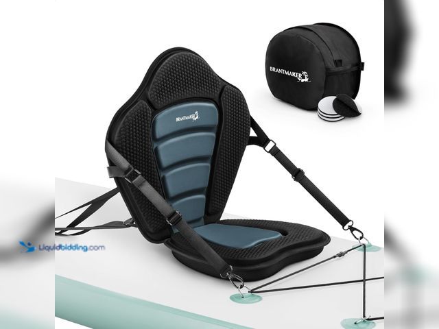 Lot 49-5416532 - Kayak Seats with Back Support, Paddle Board Seat, Universal Thicken Cushion for Inflatable Paddleboa...