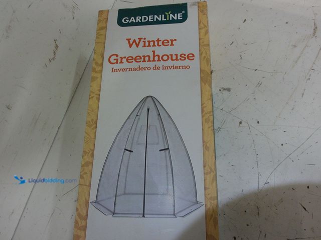 Lot 49-1627390 - Gardenline Pop Up Winter Greenhouse (5.25in x 5.25in x 5.9in) Model #28824, Unused, Has Attachments ...